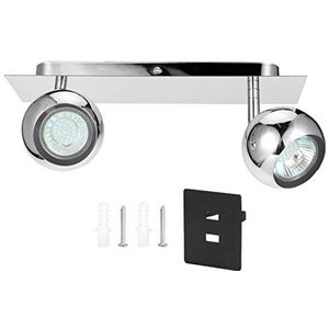 Les-Theresa Ménage MR16 Plafondlamp, LED-spot, wandlamp, spiegellamp, voor keuken, badkamer, warm wit
