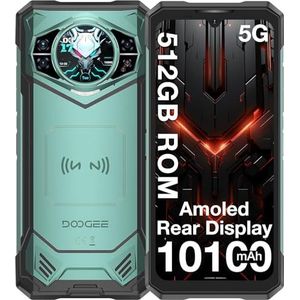 YINGDF DOOG S200X Robuuste Telefoon 32 GB+512 6.7 inch IPS scherm Android 14 10100 mAh 33 W batterij Dimensity 7050 Octa Core 5G NFC