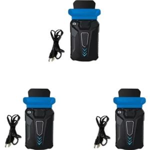 Draagbare Laptop Koeler Luchtextract Blazende Wind Koelventilator USB Koeler Voor 15 15.6 17 Inch Laptop Snelheid Verstelbare(A 3pcs)