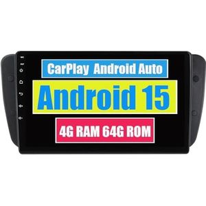 RoverOne Auto Stereo CarPlay Hoofd Unit voor Seat Ibiza 6J IV 4 2008-2015 Android Auto Touchscreen Sat Navi Bluetooth WiFi Radio Speler