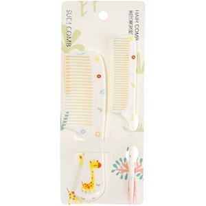Cartoon Haar Styling Kam Set Afscheid Ontwarrende Kammen Handvat Plagen Fijne Tanden Voor Reizen