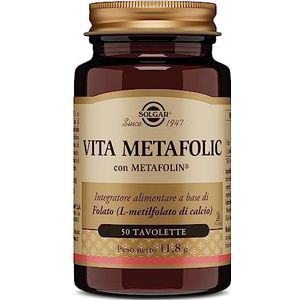 Solgar Vita Metafolic 50 tabletten, nettogewicht 11,8 g