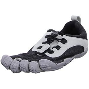 Vibram FiveFingers V-Run Retro schoenen voor heren, Zwart/Grijs, 42.5 EU
