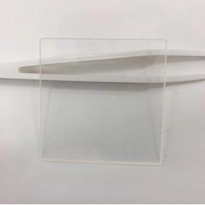Op maat gemaakt vierkant glas transparant 380nm UV-VIS infrarood hoogdoorlaatfilter GG375 (Size : 20x20mm)