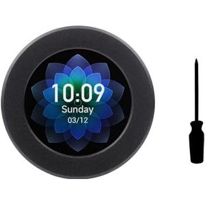 ESP32-S3 Development Board with 1.28inch Round LCD Display with CNC Metal Case,32-bit LX7 Dual-core Processor,Support 2.4 GHz Wi-Fi and Bluetooth 5(LE),Embedded GC9A01 Driver Chip