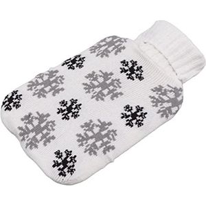 Warm water fles, warm water fles getextureerde buitenste rubber geïsoleerd 2000ml voor winter