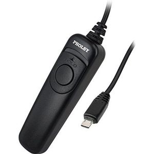 PHOLSY Afstandsbediening S8 Ontgrendelingskabel voor Sony a9, a7, a7M2, a7M3, a7R, 7RM2, a7RM4, a7S, a7SM2, a6600, a6500, a6400, a6300, RX100M5, RX100M6, RX100M7, HX99, RX10M3, RX10M4