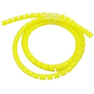 Verbinding met helix-kabels Spiraallijnorganizer 2 meter 8 mm-42 mm Multicolor kabelmouw(Yellow,25mm inside diameter)