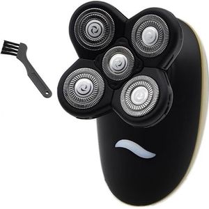 5D Elektrisch scheerapparaat for heren, kaal scheerapparaat, oplaadbaar, waterdicht, draagbaar scheerapparaat for het lichaam, tondeuse, baardtrimmer, scheermes for heren