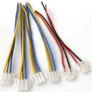 LED Stuurschakelaar 5 Stuks/set Motorfiets Claxon Licht Richtingaanwijzer Groot Dimlicht Knop Startschakelaar Voor Elektrische Scooter ATV Bromfiets(Wires button)