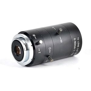 6-60 mm 1/3"" industriële camera Handmatige zoomlensbevestiging CCTV-lens Helder en glad