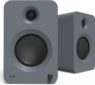 Kanto REN 200W Powered Speaker System with HDMI ARC Input for TV & Home Theater | USB-C and Bluetooth 5.3 | High/Low Pass Filter | Pair | Matte Grey