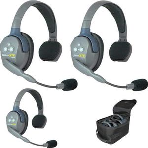 Eartec - Ultralite HD UL3S set voor 3 personen - 3 eenpersoonsbedden