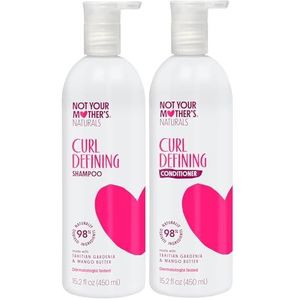 Not Your Mother's Naturals Curl Defining Tahitian Gardenia Shampoo & Conditioner Twin Pack, 16 oz