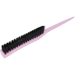 3 rij plagen borstel, draagbare plagen borstel verzorging voor reizen voor vrouwen (lichtpaars)