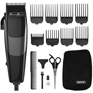 Wahl Groomease, GroomEase by Wahl Sure Cut Clipper, tondeuse voor mannen, tondeuse met snoer, professionele kwaliteit, haarknipper voor thuis, veelzijdige haarstyling
