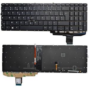Voor HP EliteBook 855 850 G8 G7 Frans/Spaans/Amerikaans/Latijns laptoptoetsenbord(French Backlit)