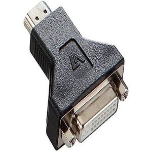 V7 Video-adapter (HDMI-stekker op DVI-D aansluiting) zwart