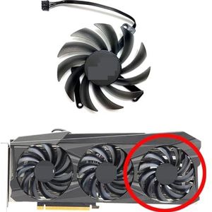 Vervangende ventilator CF-12915S voor INNO3D voor GeForce RTX3080ti 3090 voor GAMING X3 grafische kaart(Right fan)