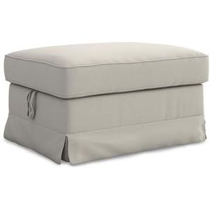 MASTERS OF COVERS Vervangende Hoes Compatibel met IKEA Ektorp Voetenbank, Ektorp Voetenbank hoes, Ektorp Poef hoes, Ektorp Kruk Hoes, 82 x 62 x 44 cm (Polyestermix, Parelbeige)