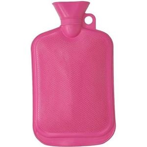 Warmwaterkruik 650 ml 1000 ml 1700 ml rubberen warmwaterzakken Winter Warming Product Handvoeten Warmer voor Thuis Warmwaterzak (1000 ml Roze)