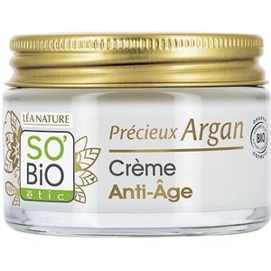 SO'BiO étic Précieux Argan Cosmebio Anti-Aging Dagcrème, 50 ml