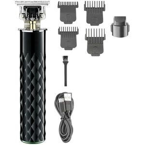 Tondeuse voor mannen, professionele haarsnijmachine, waterdichte baardtrimmer T9 metalen trimmer voor mannen