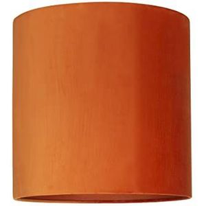 Uniqq Lampenkap velours / stof oranje transparant Ø 40 cm - 40 cm hoog