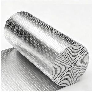 HUFIREHU Warmteradiator Isolatie Folie Reflecterende Folie Voor Radiatoren Folie Isolatie Warmtereflecterende Aluminiumfolie Thermische Isolatiefilm Voor Vloer, Plafond(900cm/354.3in,2cm/0.79in)