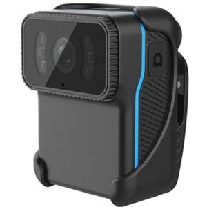 Lichaamscamera 1080P HD Draagbare Body Action Camera CS02 WiFi DV Waterdichte Camcorder Loop Recording IR Nachtzicht Cam MP4 video (Color : Camera Add 64GB, Size : 1)