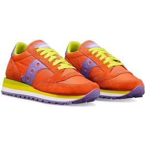 Saucony Jazz Triple Sneaker voor dames, Oranje Lila, 38.5 EU