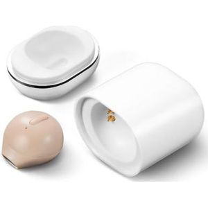 SZHTFX Mini-bluetooth-hoofdtelefoon, in-ear, microfoon, klein, onzichtbaar, met snel opladen, 260 mAh, draadloze hoofdtelefoon, sport, met IPX5, hifi, stereo, werkfunctie, iOS, Android