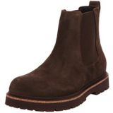 Birkenstock - Highwood - Chelsea Boots - Deep Blue - Suède - Natuurlijk Rubber