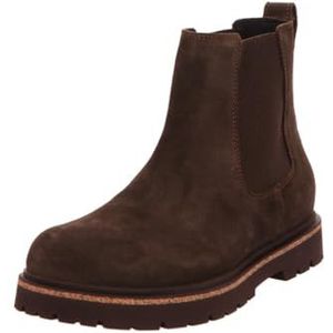 Birkenstock - Highwood - Chelsea Boots - Deep Blue - Suède - Natuurlijk Rubber