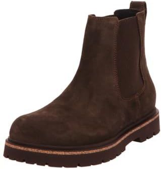 Birkenstock - Highwood - Chelsea Boots - Deep Blue - Suède - Natuurlijk Rubber