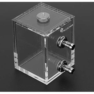 Koelwatertank, transparante acryl watergekoelde tank 5 mm dikte Duurzame watertank, voor pc DIY voor pc-koeling