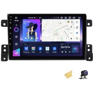 ZARAPLUS Android 13 Autoradio MP5-Speler Met Navigatie 9-inch multimediasysteem Voor Suzuki Vitara 2005~2015 Touchscreen Car Stereo Voor 4G/WIFI/FM RDS/SWC/DSP/Android Auto/Carplay,NF3