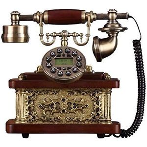 Telefoon Antieke Europese Retro Telefoon Hh-Grade Massief Hout Antieke Creatieve Vaste vaste lijn
