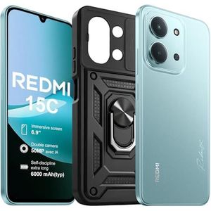 XIAOMI Redmi 15C Smartphone 2025 Nieuw - Scherm 6,9"" 120Hz | 50MP Dubbele Camera | 6000mAh | 4GB 128GB | 4G | Mint Green