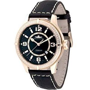 Zeno-Watch Mens Horloge - OS Retro Automatische Parisienne verguld - 8854-Pgr-h1