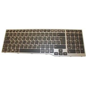 Fujitsu KEYBOARD 10KEY BLACK W/O TS UK FUJ:CP691005-XX, Keyboard, FUJ:CP691005-XX (FUJ:CP691005-XX, Keyboard, Fujitsu, Lifebook E753)