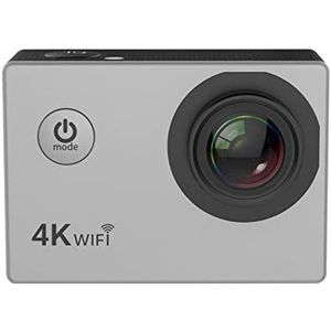 Actiecamera, Actiecamera vol HD 4K 3 0 fps Wifi 2.0"" Scherm Mini onderwater waterdichte sporten DV Camera(AIR Silver)