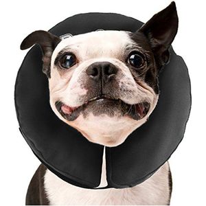 ZenPet Pro Collar Comfy Pet E-Collar for dogs, mittel, zwart