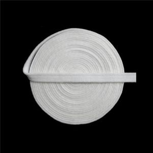 2 5 10 Yard 3/8"" 10mm beha beugel behuizing elastische banden pluche nylon channeling tape lingerie ondergoed naaien trim-wit-2 yards