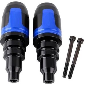 W For HONDA FORZA350 NSS350 Motorcycle Crash Protector Falling Bescherming Motor Crash Pad Frame Sliders Body anti val bal Y(Color:Blue 2 pieces)