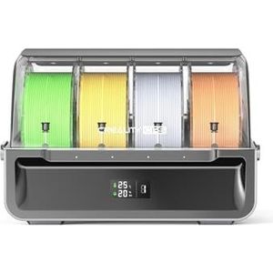 Creality CFS Meerkleurige 3D-printer, automatisch filamentsysteem, print met vochtbescherming, ondersteunt 16 kleuren print, compatibel met Creality K2 Plus/Hi/K1-serie 3D-printers.