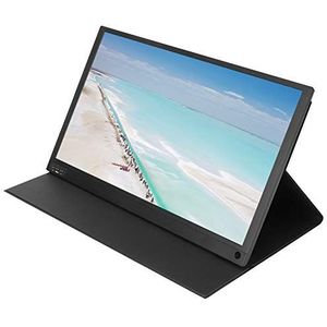 Draagbaar scherm, 15,6-inch ultradun IPS-scherm, 1920 x 1080 resolutie, USB Type-C HDMI, geschikt voor/en andere mobiele telefoonextensies en on-screen display