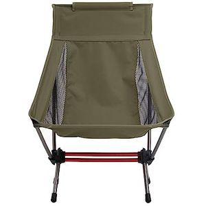 campingstoel Medium Outdoor Draagbare Ultralight Camping Opvouwbare Rugleuning Kruk for Vissen Picknick BBQ Maan Stoel Strandstoel Vissen Klimmen Draagbaar(Green Medium)