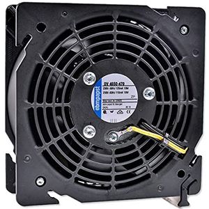 Papst DV 4650-470 cabinet metal fan,AC 230V 120mA 19W 3-Wire cooling fan