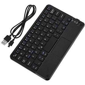 Bluetooth-toetsenbord, Mini draadloos Bluetooth-toetsenbord Geschikt voor PC/Tablet en Android Phone/Tablet Keyboard Compatibel met Android- en systeem